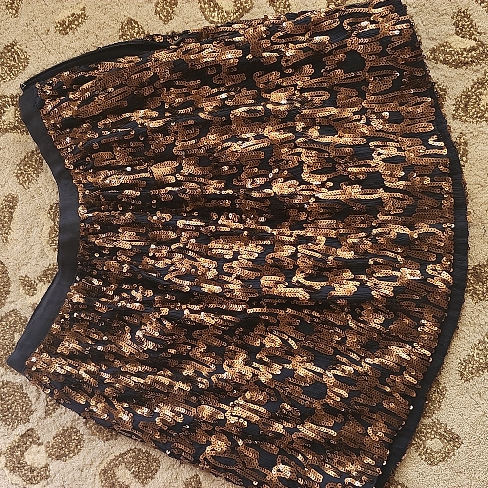 J. Crew Sequin Mini Skirt